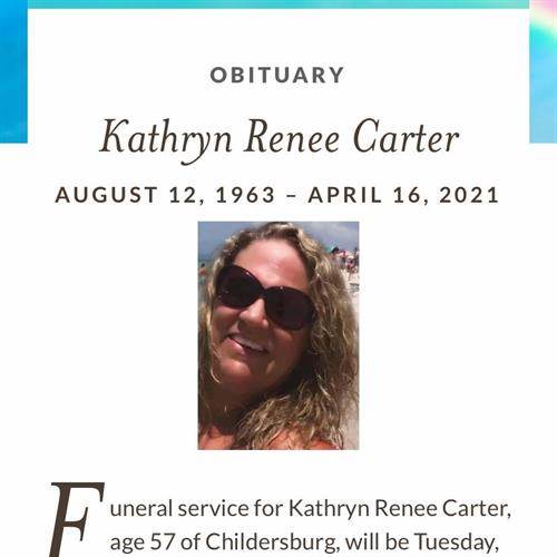 Kathryn Renee Carter's obituary , Passed away on April 16, 2021 in Childersburg, Alabama