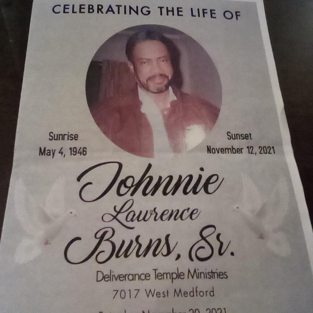 Johnnie L. Burns Obituary