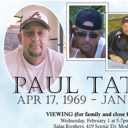 Paul Brian Tatum's obituary , Passed away on January 17, 2023 in Modesto, California