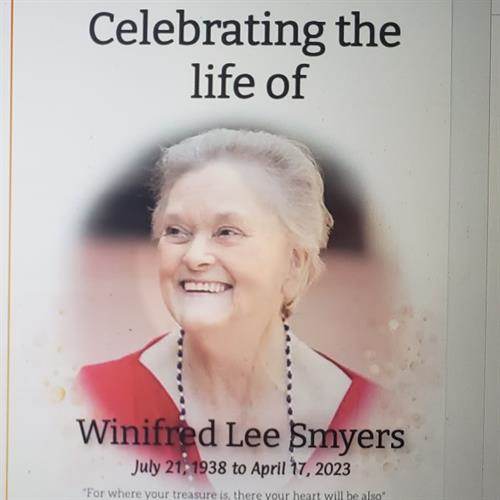 Winifred Smyers Obituary