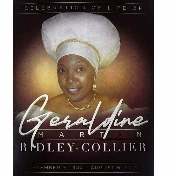 Geraldine Ridley Obituary