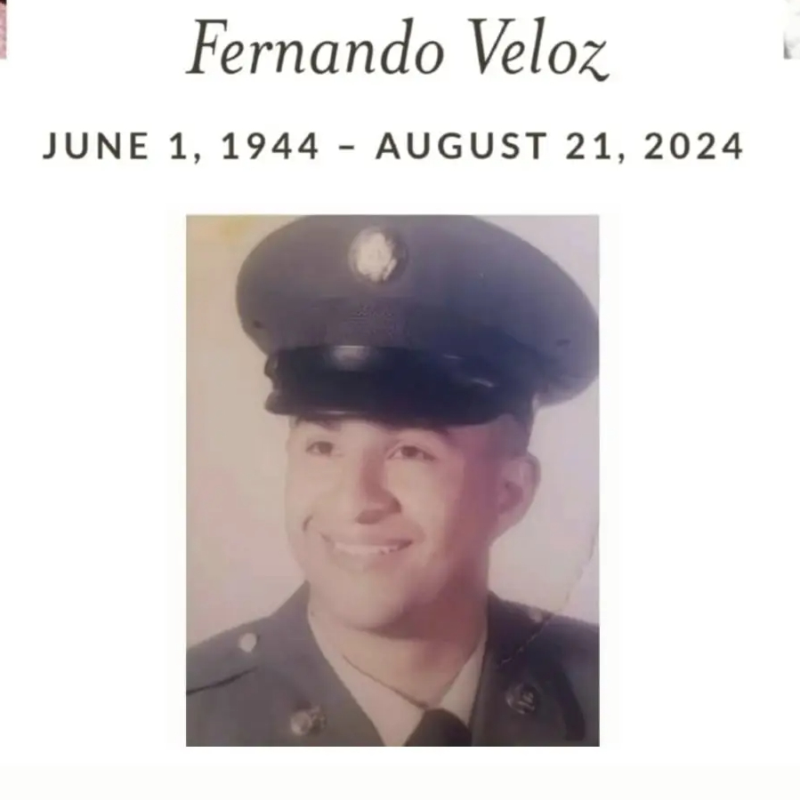 Fernando Veloz's obituary , Passed away on August 21, 2024 in Silver Spring, Maryland