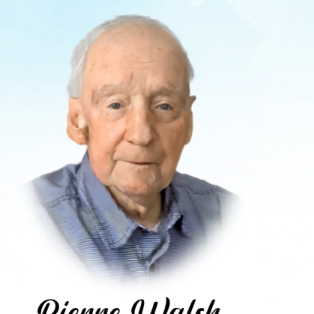 Avis de décès de Pierre Walsh , Décédé le 9 mars 2025 à Montmagny, Québec