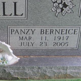 Panzy Bernice (Burkett) Rashall's obituary , Passed away on July 23, 2005 in Beaumont, Texas