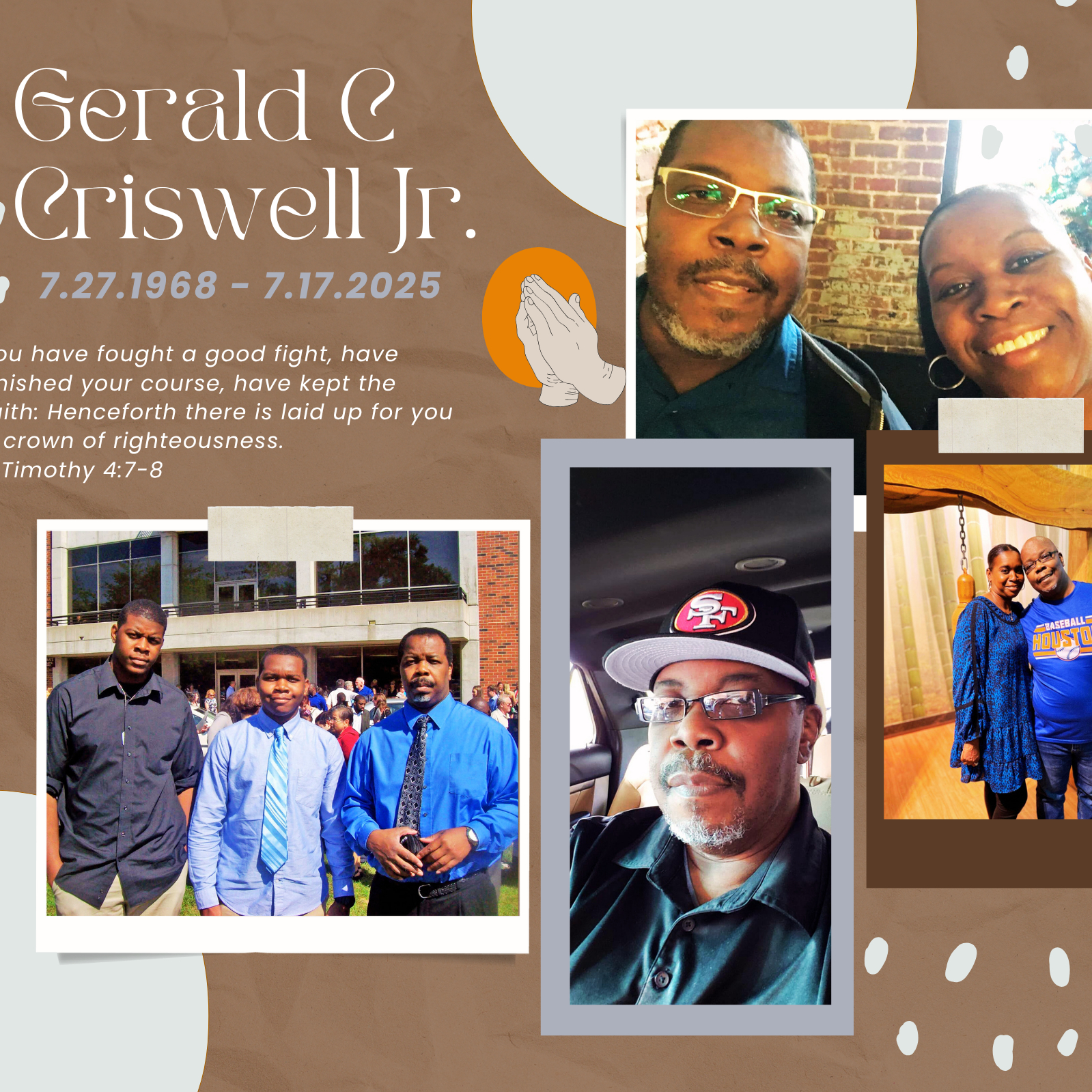 Gerald Cordira Criswell Jr.