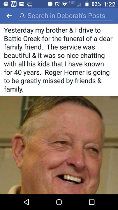 Roger Allen Horner Obituary