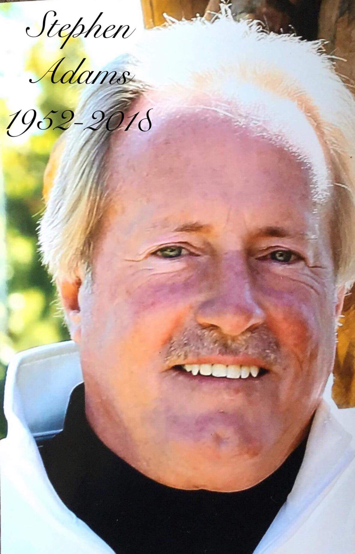 Stephen Adams Obituary