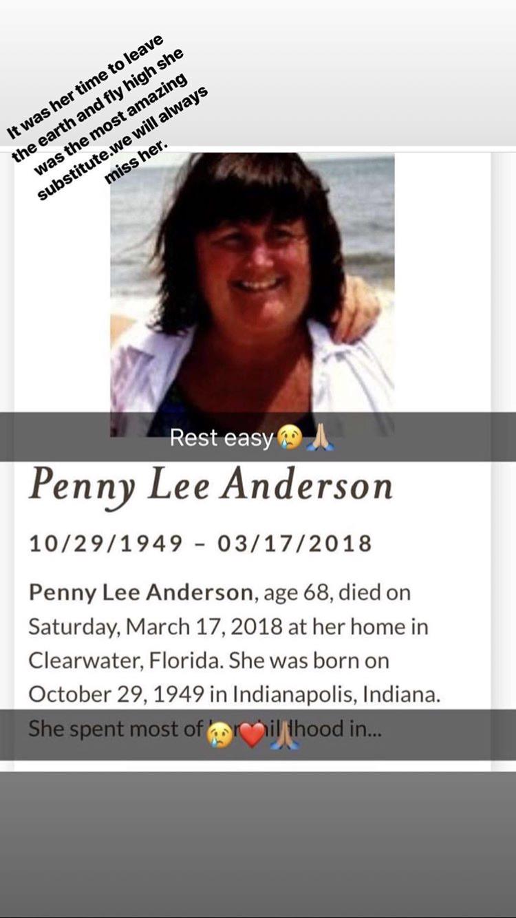 Penny Lee Anderson Obituary