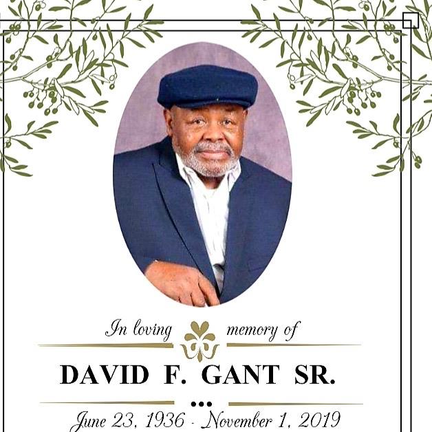 David Gant Sr. Obituary