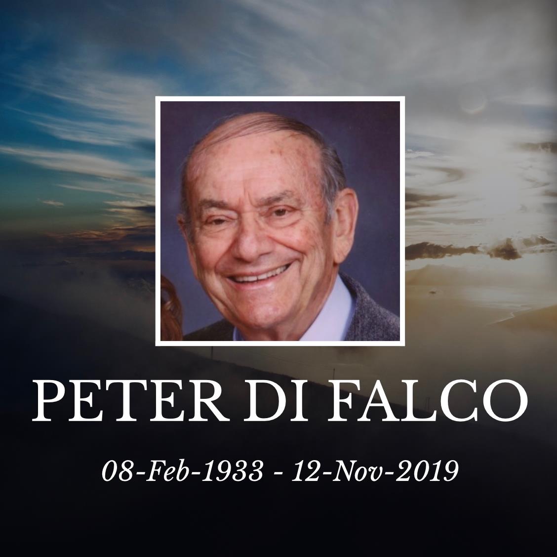 Peter Di Falco's obituary , Passed away on November 12, 2019 in Woodbridge, Ontario