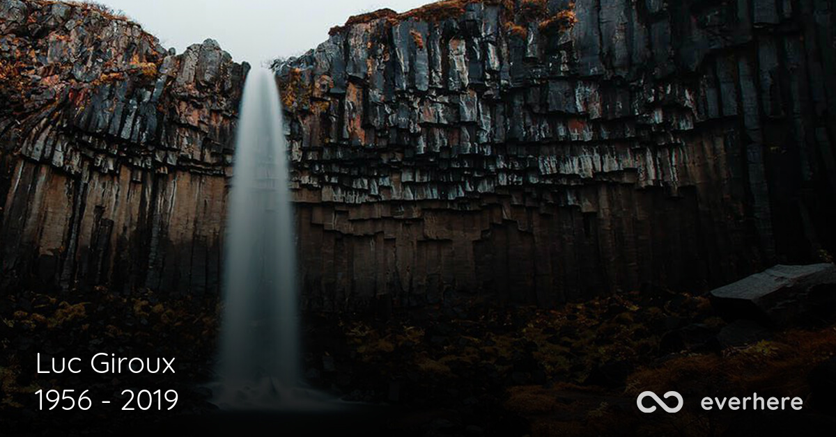 Luc Giroux (1956 2019) Thetford Mines, Québec Avis de décès