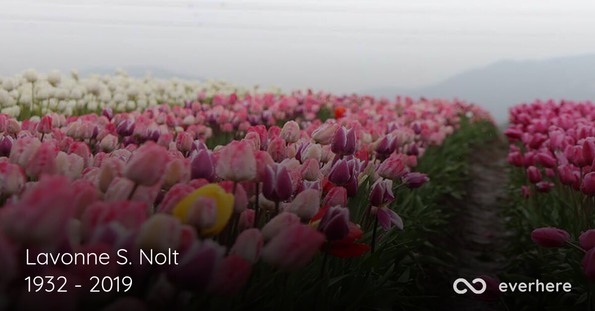 Lavonne S. Nolt Obituary (1932 2019) Norwood Young America, Minnesota