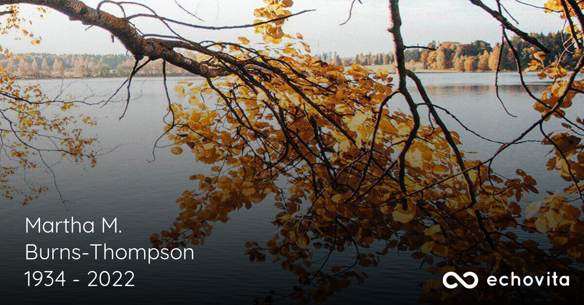 Martha M. BurnsThompson Obituary (1934 2022) Wynne, Arkansas