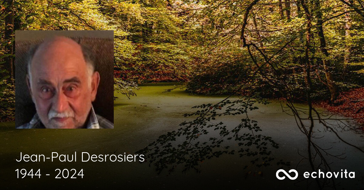 JeanPaul Desrosiers (1944 2024) Rimouski, Québec Avis de décès