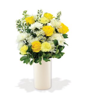 Moments précieux - jaune et blanc