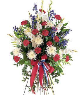 Bouquet d'esprit patriotique