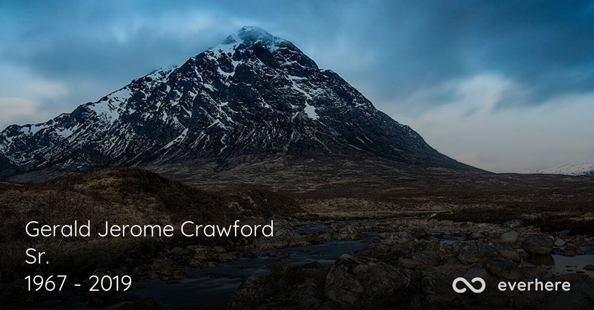 Gerald Jerome Crawford Sr. Obituary (1967 - 2019 ...