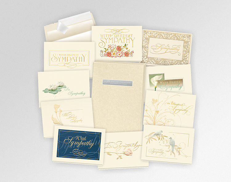 Formal Sympathy Card Assortment Box - Greeting Cards