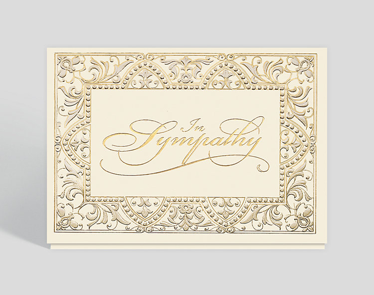 Elegant Sympathy Card - Sympathy Cards