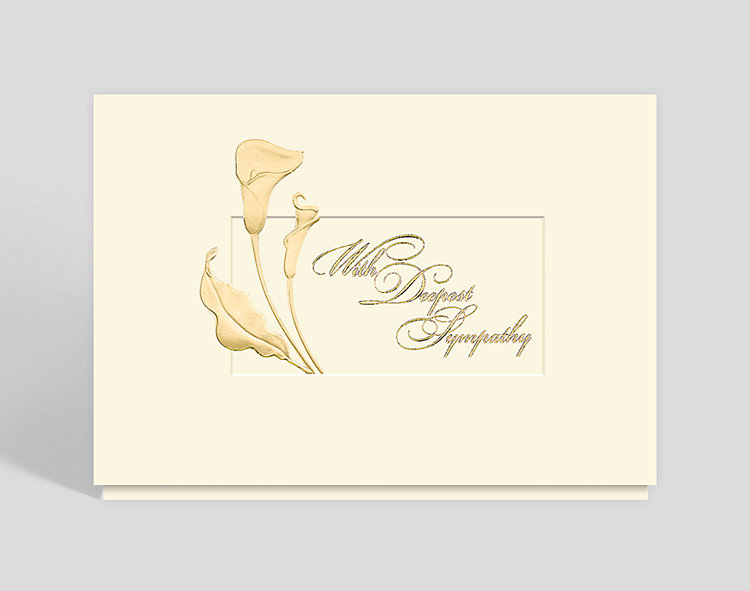 Classic Sympathy Card - Sympathy Cards